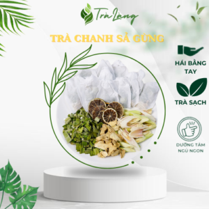 trà chanh sả gừng