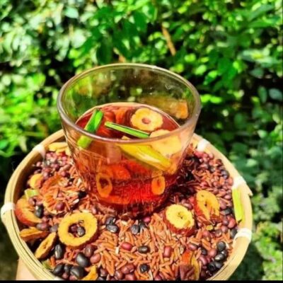 Trà gạo lứt - Trà Làng