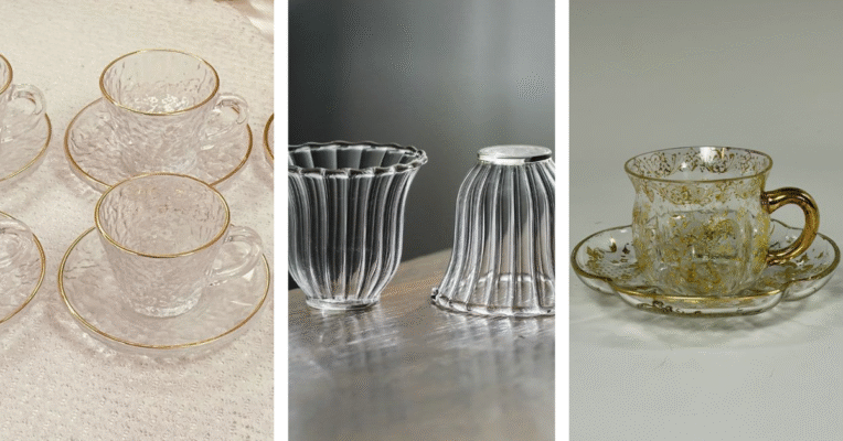 Các loại ly thuỷ tinh uống trà phổ biến hiện nay