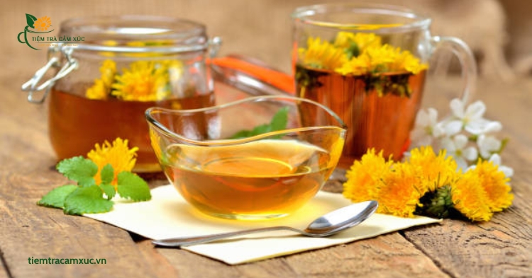 Công thức pha trà dưỡng tâm Hoa Cúc An Thần
