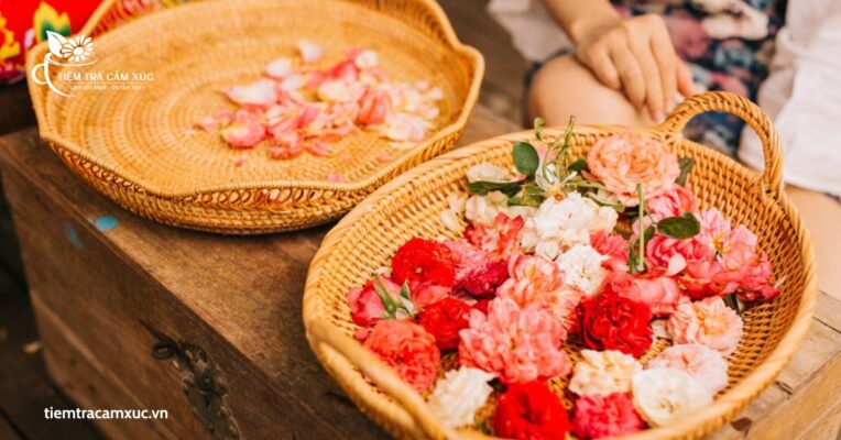 Cách pha và bảo quản trà hoa hồng