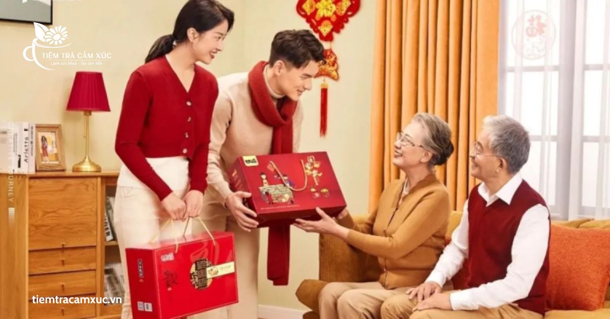 hộp trà quà tặng