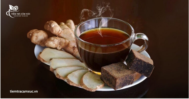 Lưu ý khi sử dụng trà gừng thảo mộc đường nâu
