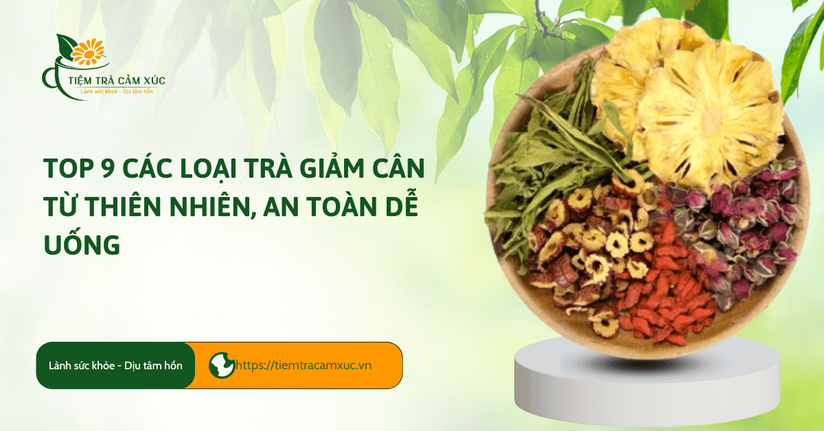 Top 9 Các loại trà giảm cân từ thiên nhiên, AN TOÀN dễ uống
