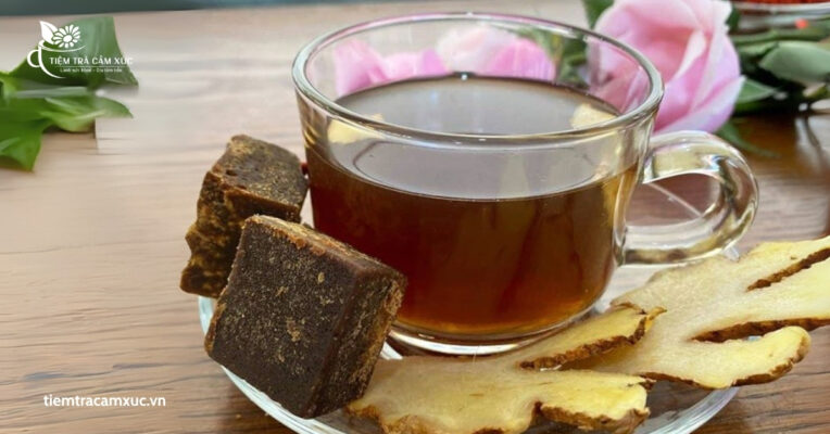Trà dưỡng thân gừng đường nâu là gì?