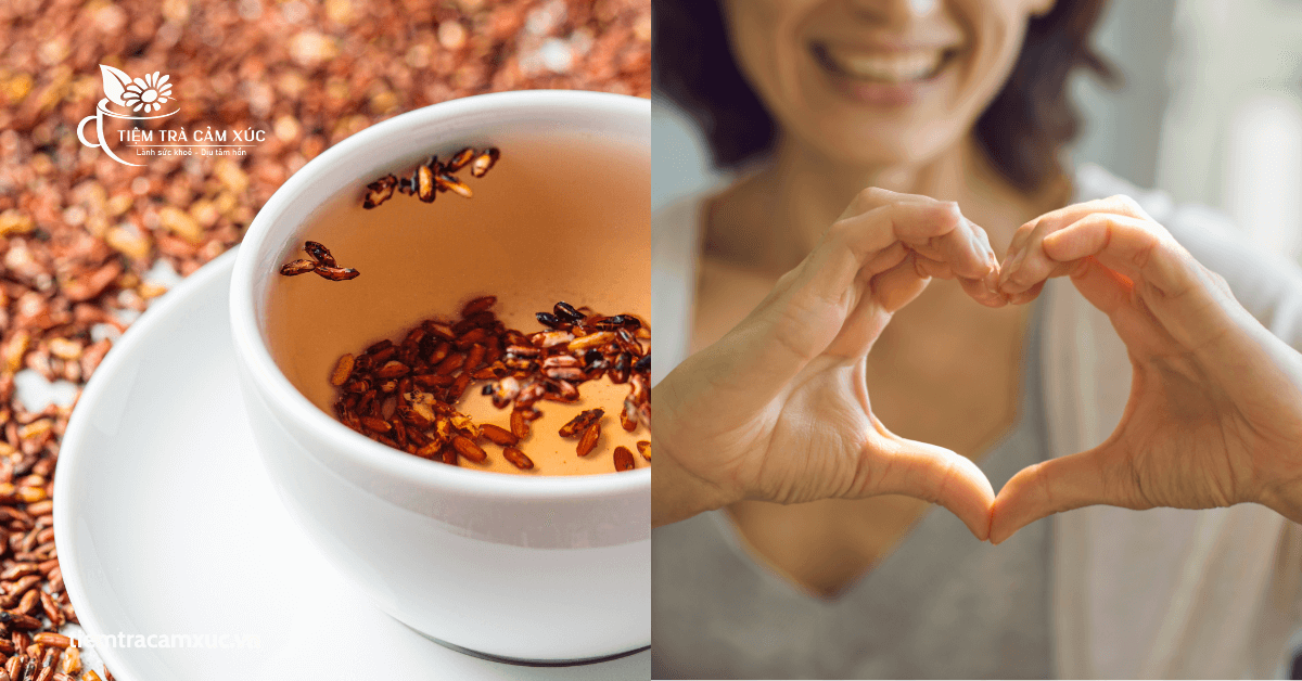Trà gạo lứt tốt cho sức khỏe tim mạch