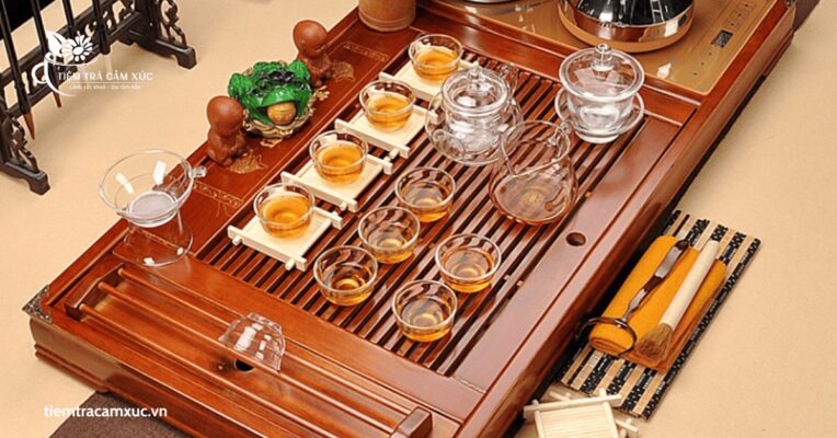 bộ ấm pha trà bằng điện