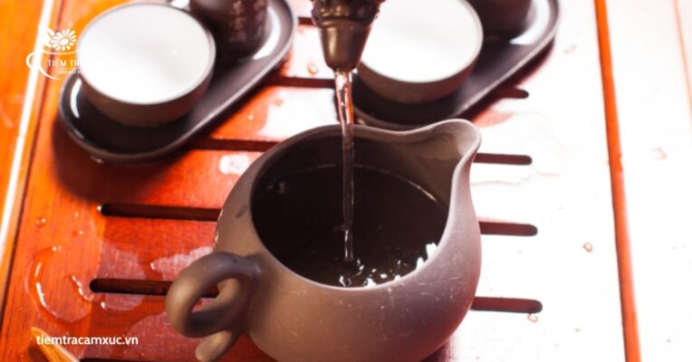 Bình pha trà tử sa 