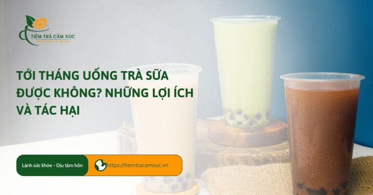 Tới tháng uống trà sữa được không