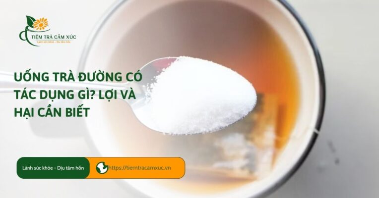 uống trà đường có tác dụng gì? Lợi và hại cần biết