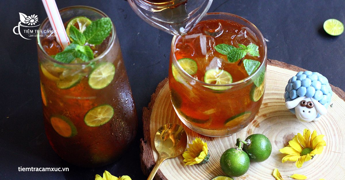 uống trà tắc có tốt không