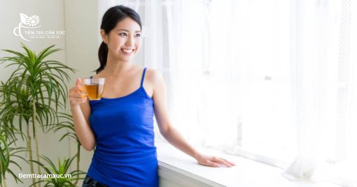 Con gái tới tháng uống trà sữa được không